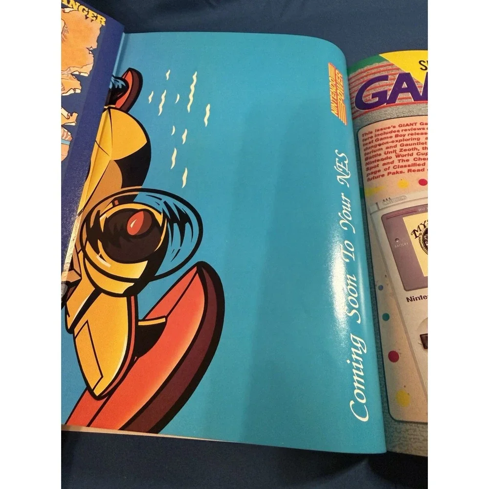 Nintendo Power Volume 24 Vice: Project Doom‎ Cover W Original Poster And Insert